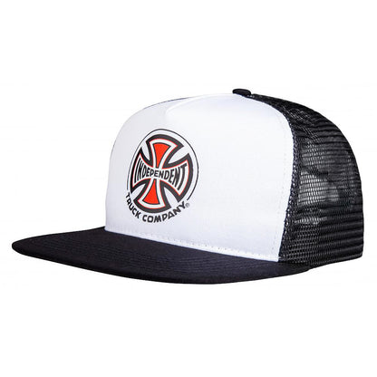 Independent Truck Co Mesh Cap - White / Black - Prime Delux Store