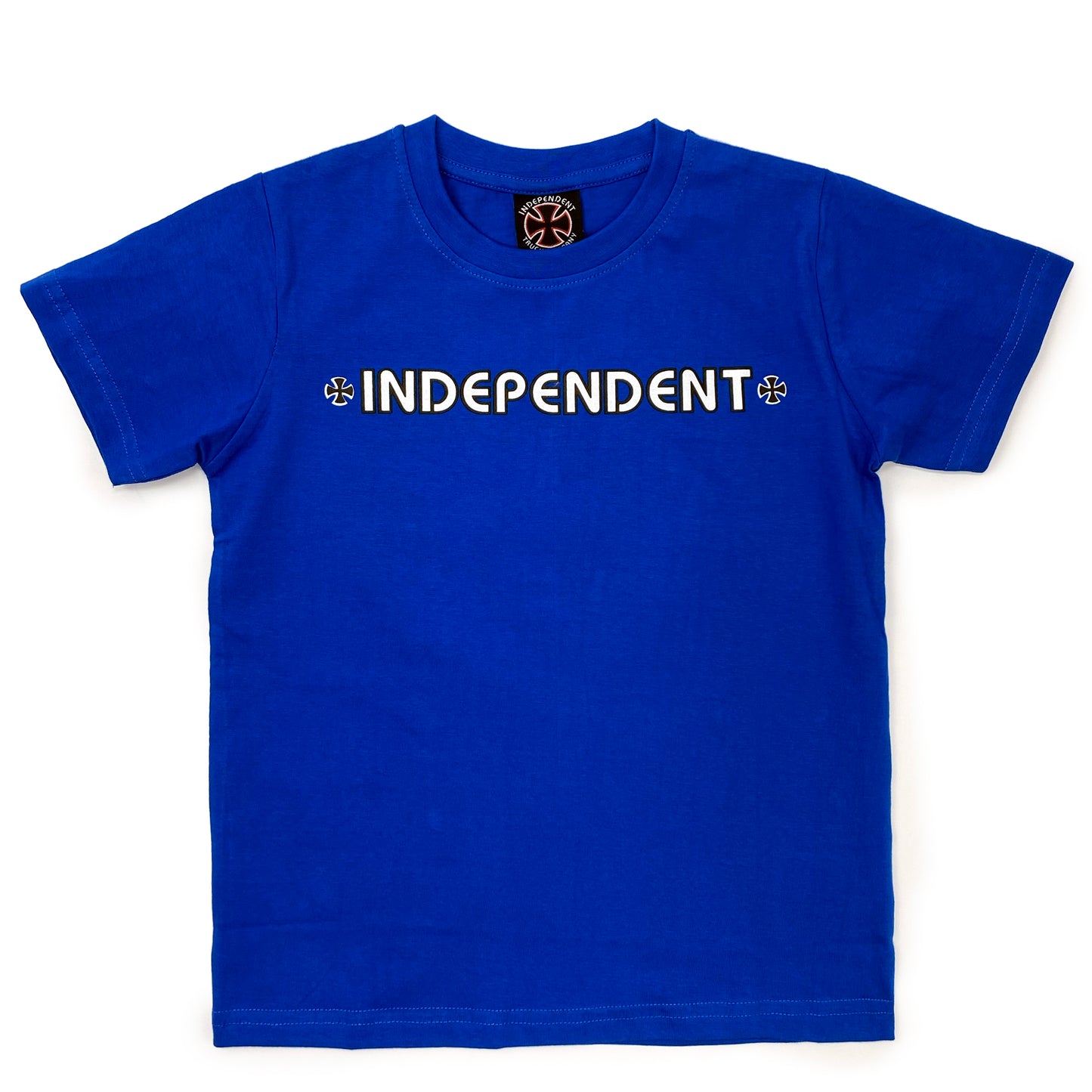 Independent Youth Bar Cross T-Shirt - Royal - Prime Delux Store