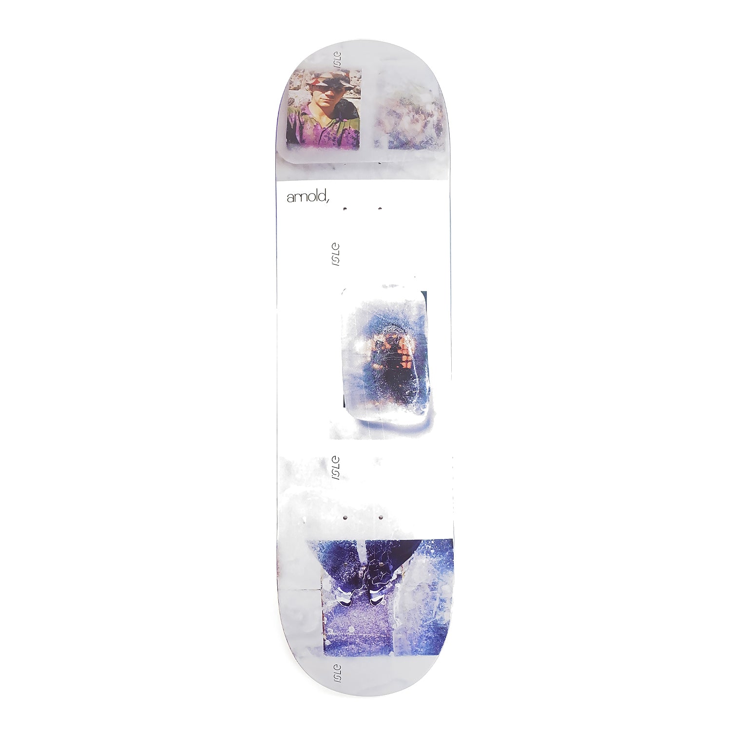 Isle 8.25" Freeze Series Mike Arnold Deck - White - Prime Delux Store