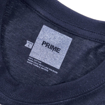PRIME DELUX YOUTHS OG PREMIUM SHORT SLEEVE T-SHIRT - NAVY / WHITE - Prime Delux Store