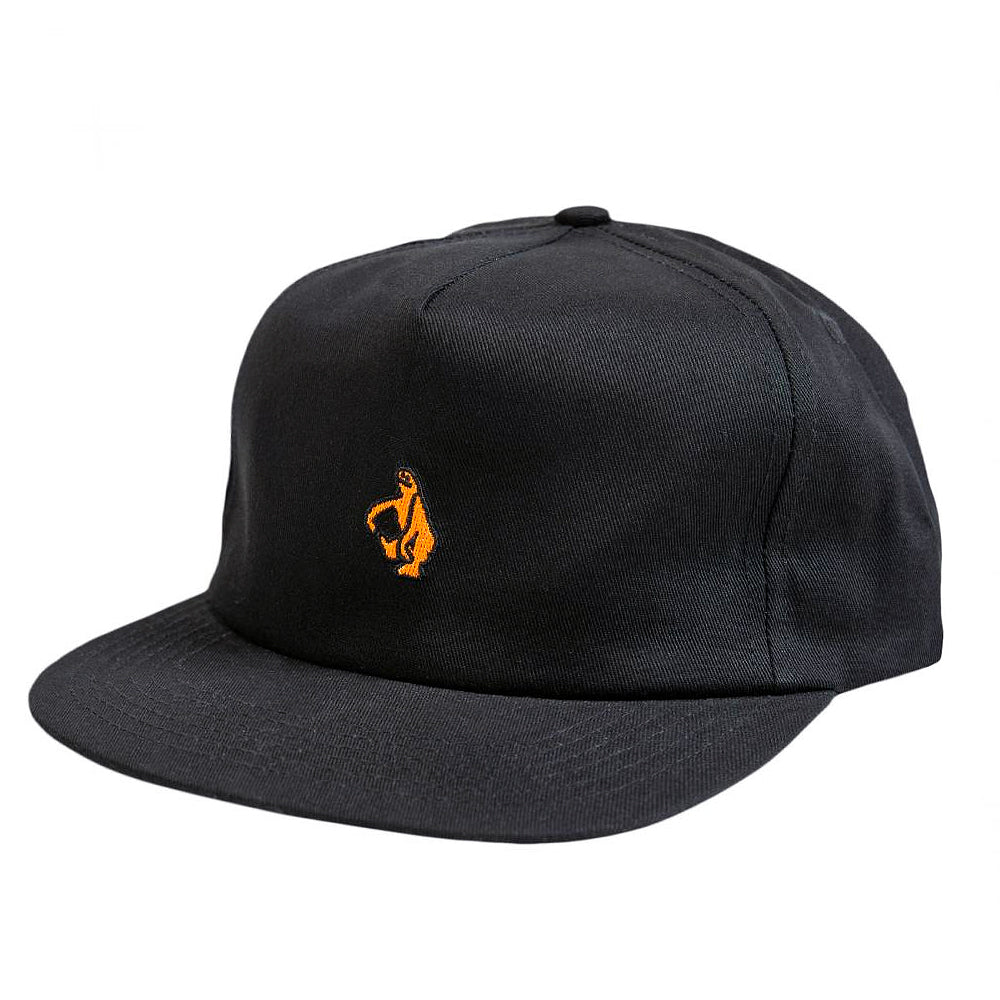 Krooked Shmoo Snapback Hat - Black / Orange - Prime Delux Store