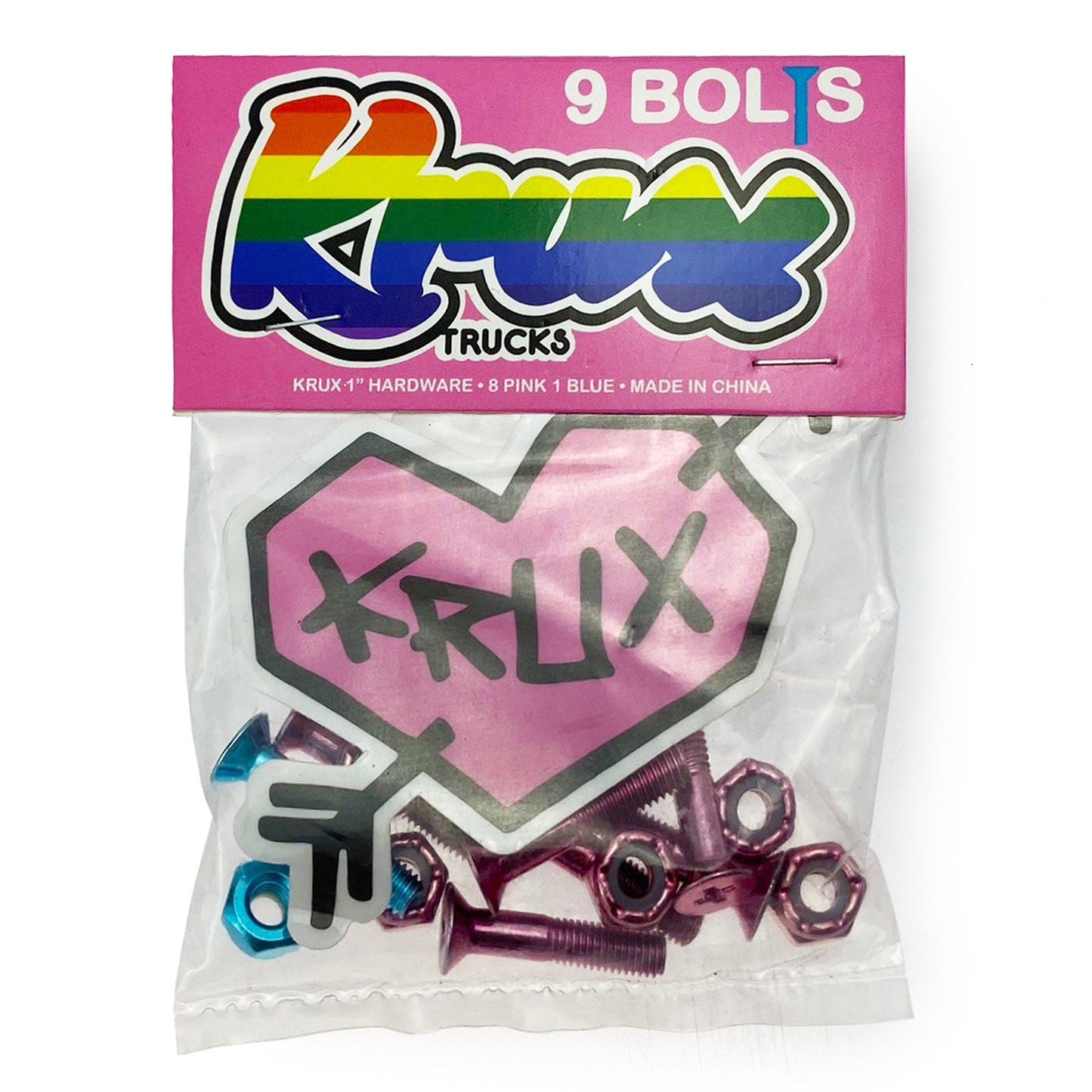 Krux 1" Phillips Hardware - Pink - Prime Delux Store