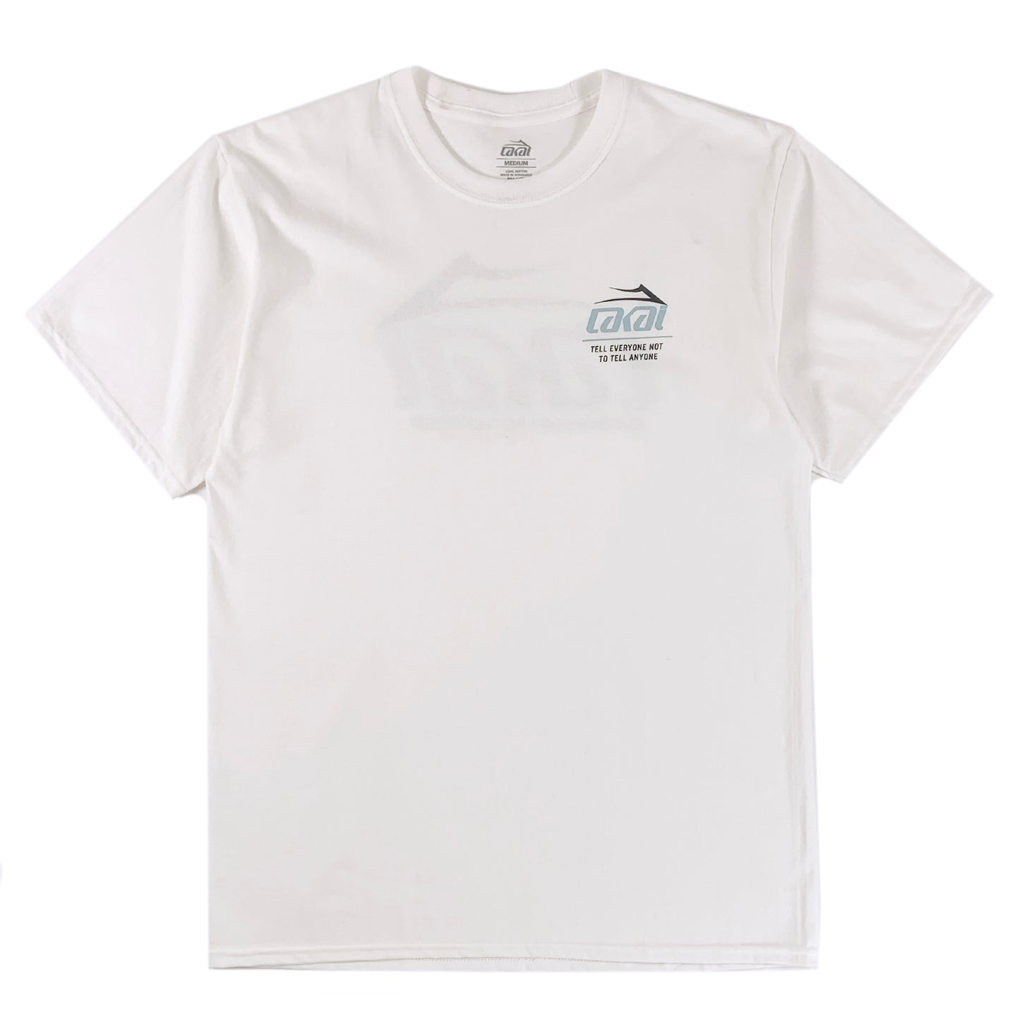 Lakai - Secret - T-Shirt - White - Prime Delux Store