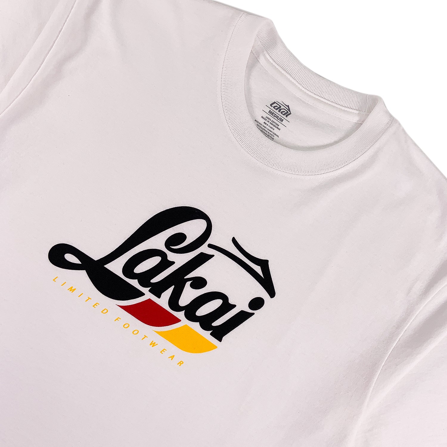 Lakai Motorworks T-Shirt White - Prime Delux Store