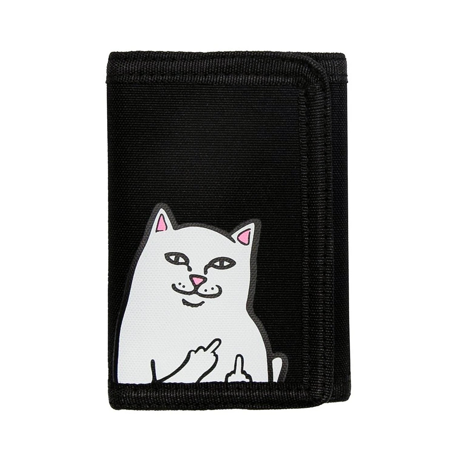 RIPNDIP Lord Nermal Velcro Wallet - Black - Prime Delux Store