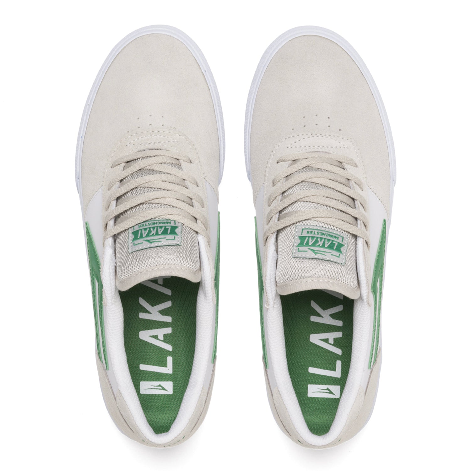 Lakai Manchester Shoes - White / Grass Suede - Prime Delux Store