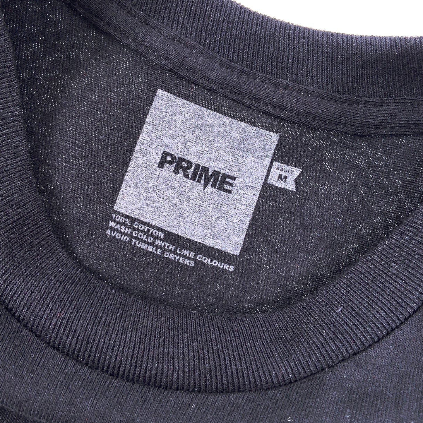 PRIME DELUX OG PREMIUM LONG SLEEVE T-SHIRT - BLACK / WHITE - Prime Delux Store