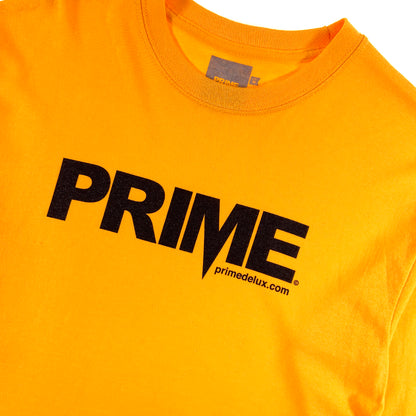 PRIME DELUX OG PREMIUM LONG SLEEVE T-SHIRT - GOLD / BLACK - Prime Delux Store