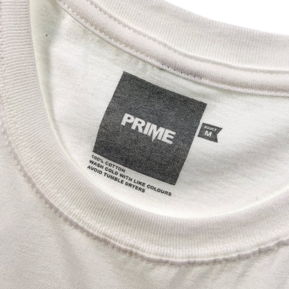 PRIME DELUX OG PREMIUM SHORT SLEEVE T-SHIRT- WHITE / BLACK - Prime Delux Store