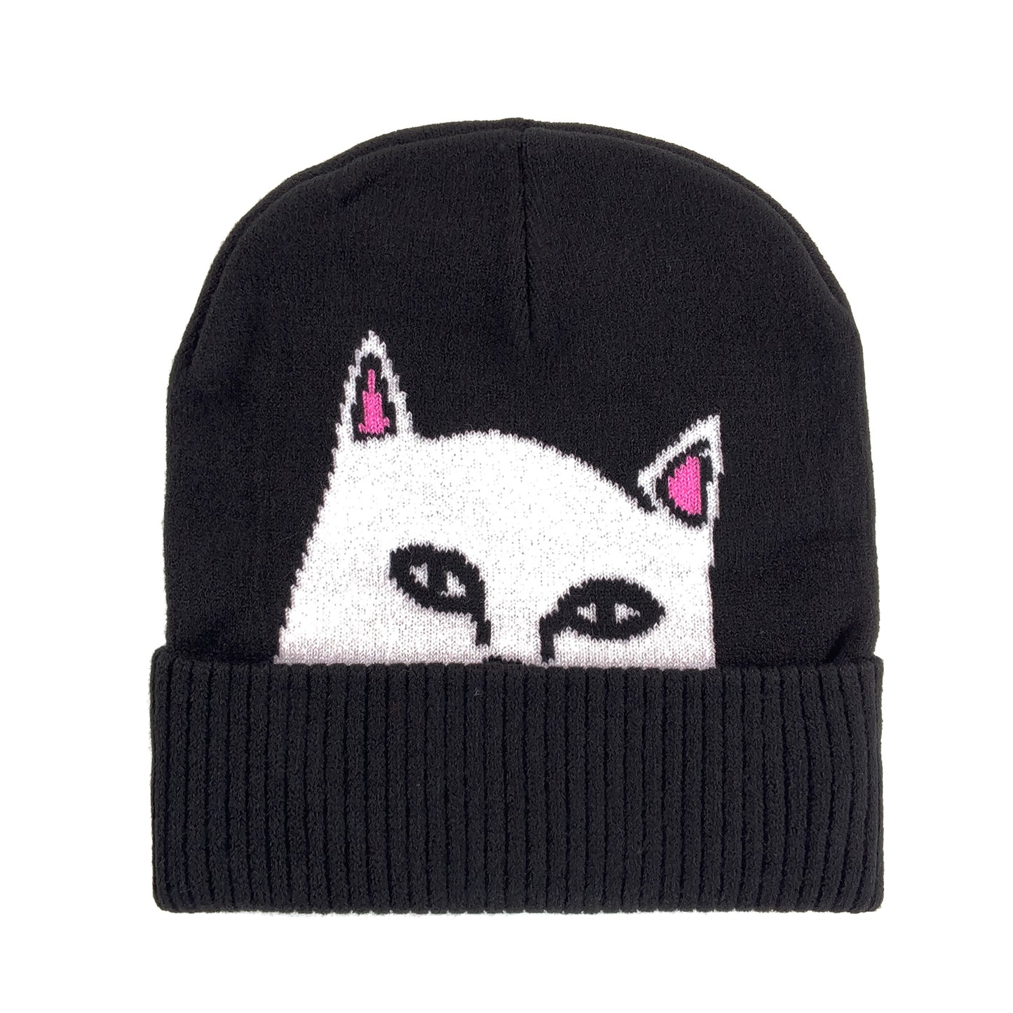 RIPNDIP - Peeking Nermal Beanie - Black - Prime Delux Store