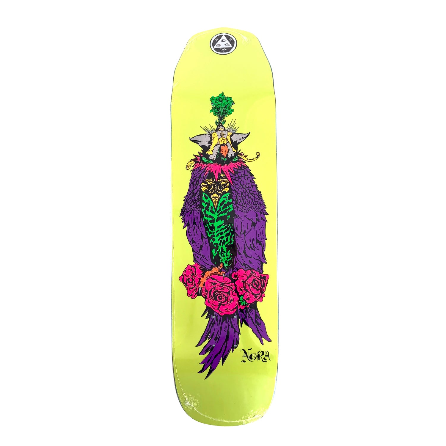 Welcome - 8.125" - Nora Vasconcellos Peregrine on Wicked Princess - Neon Yellow - Prime Delux Store