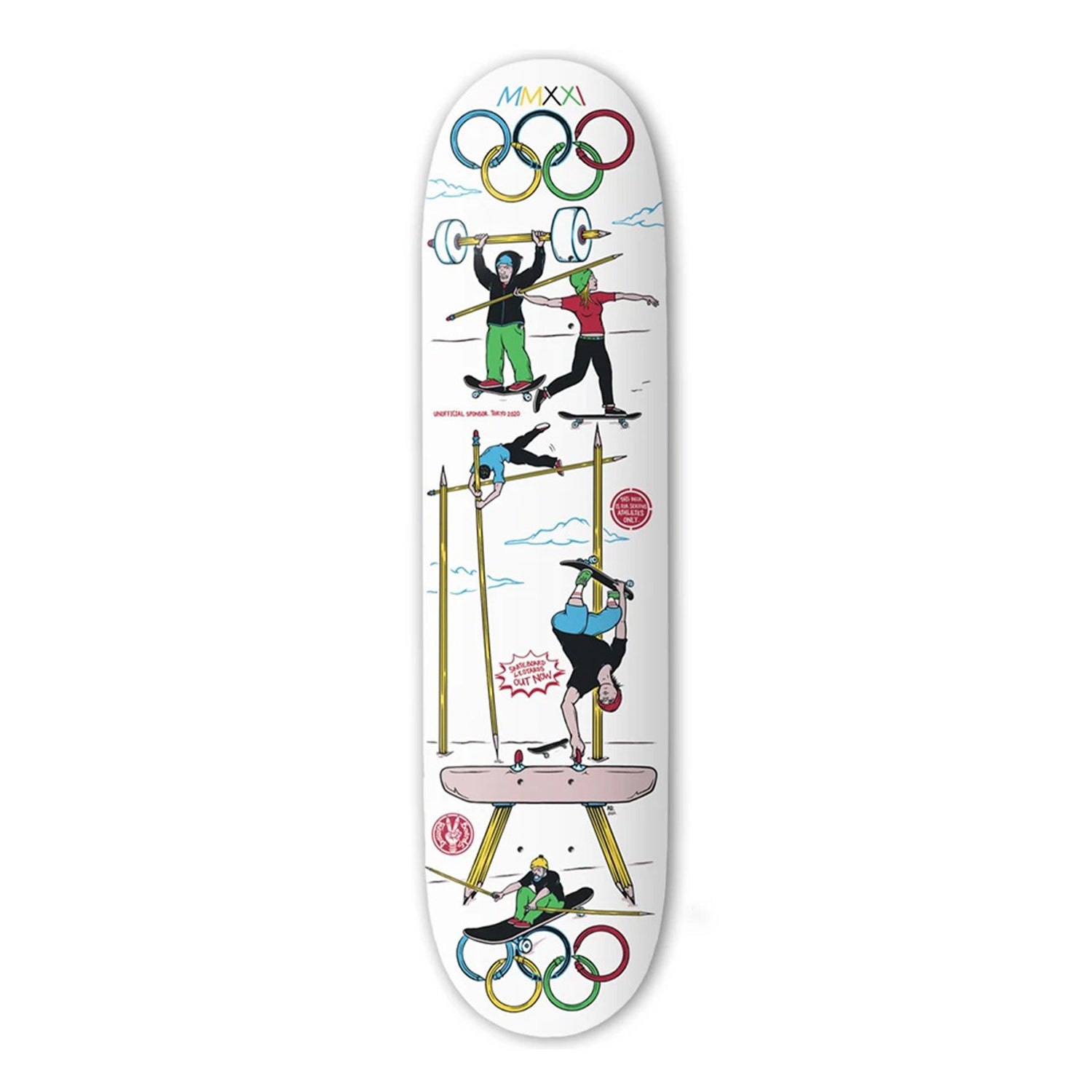 The Drawing Boards - 8.25" - No-lympics Deck - Prime Delux Store