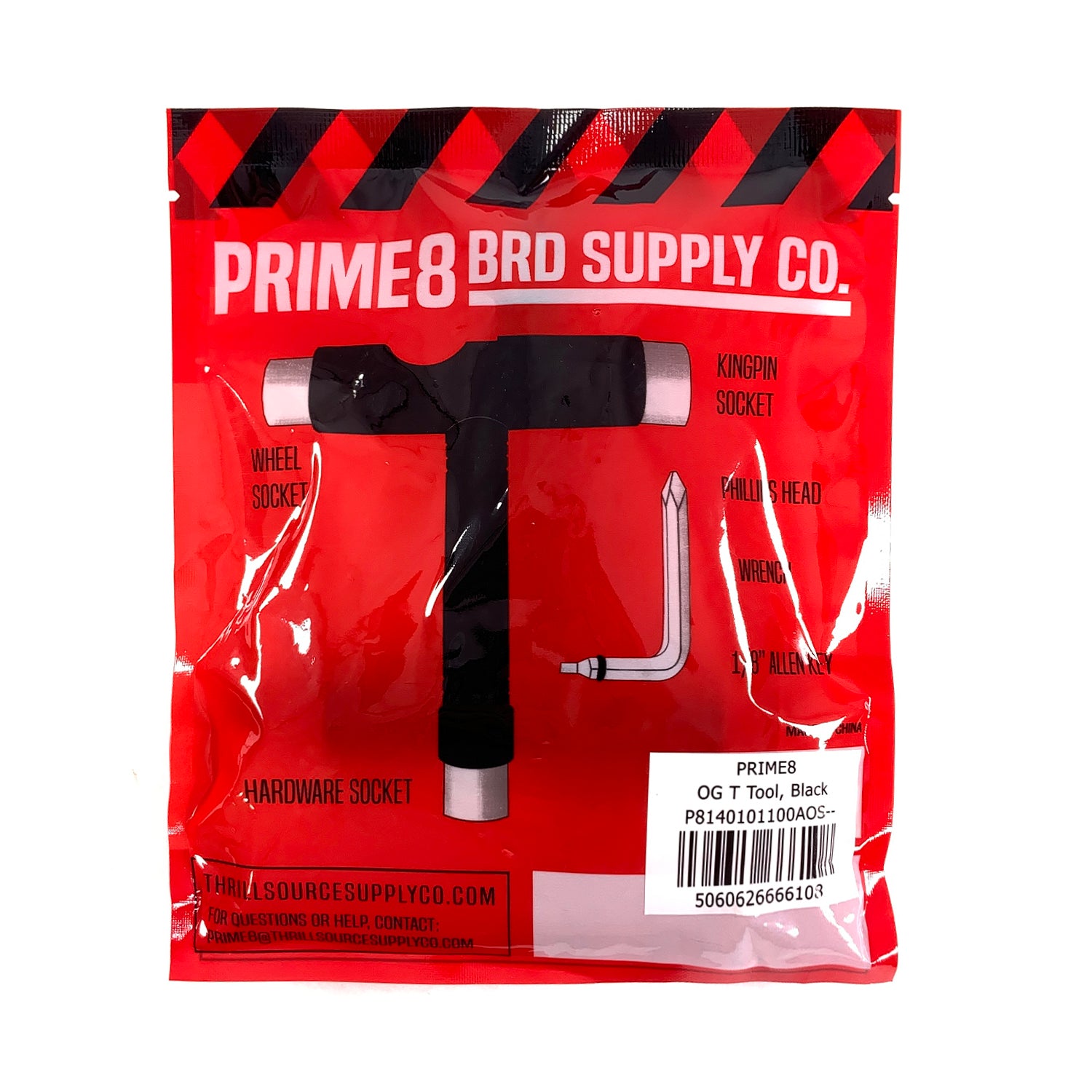 Prime8 OG Tool - Burgundy - Prime Delux Store