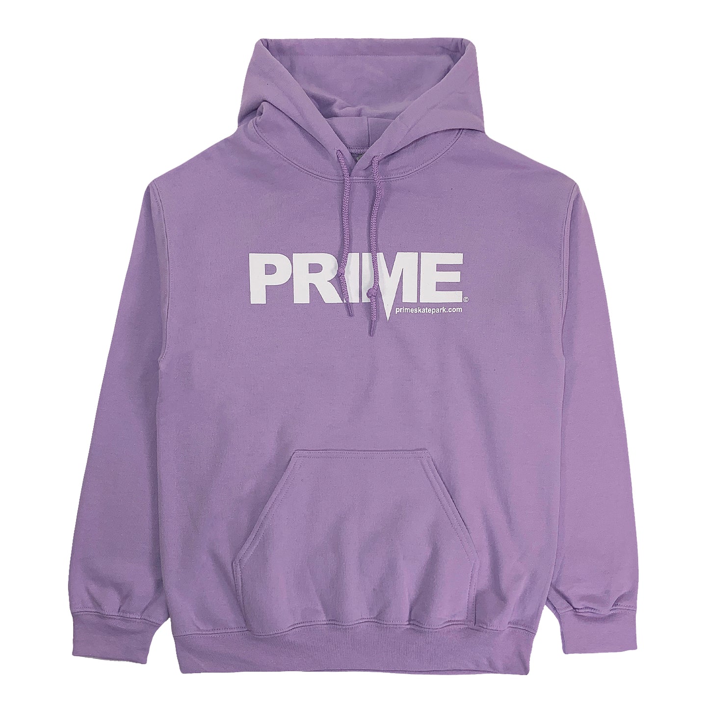 Prime Delux OG Logo Hooded Sweat - Orchid / White - Prime Delux Store