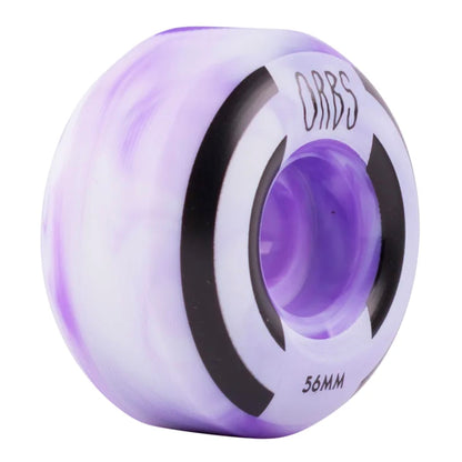 Orbs - 56mm - Apparitions Swirls - Purple / White - Prime Delux Store