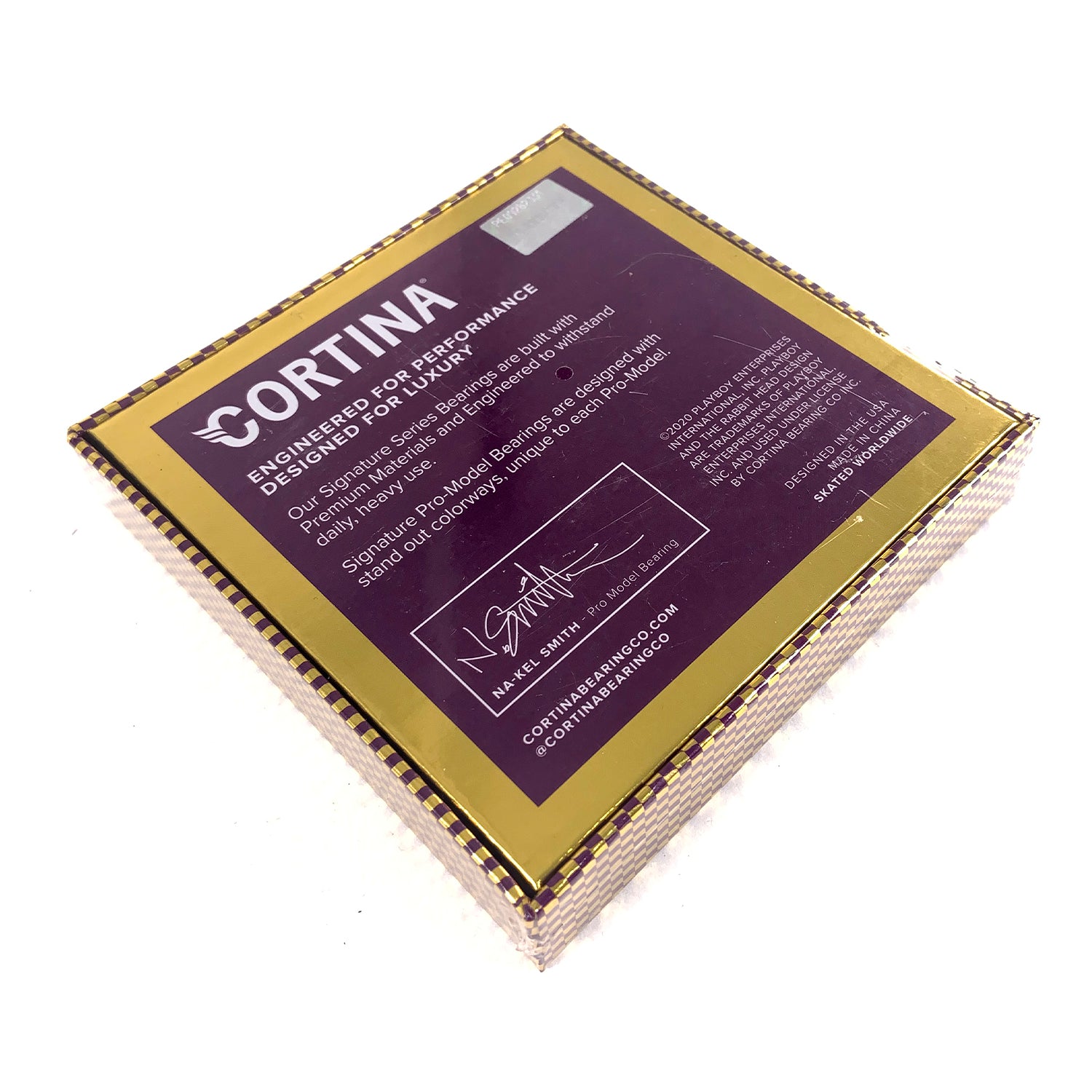 Cortina - Na-kel Smith Signature PlayBoy Model Bearings - Purple - Prime Delux Store