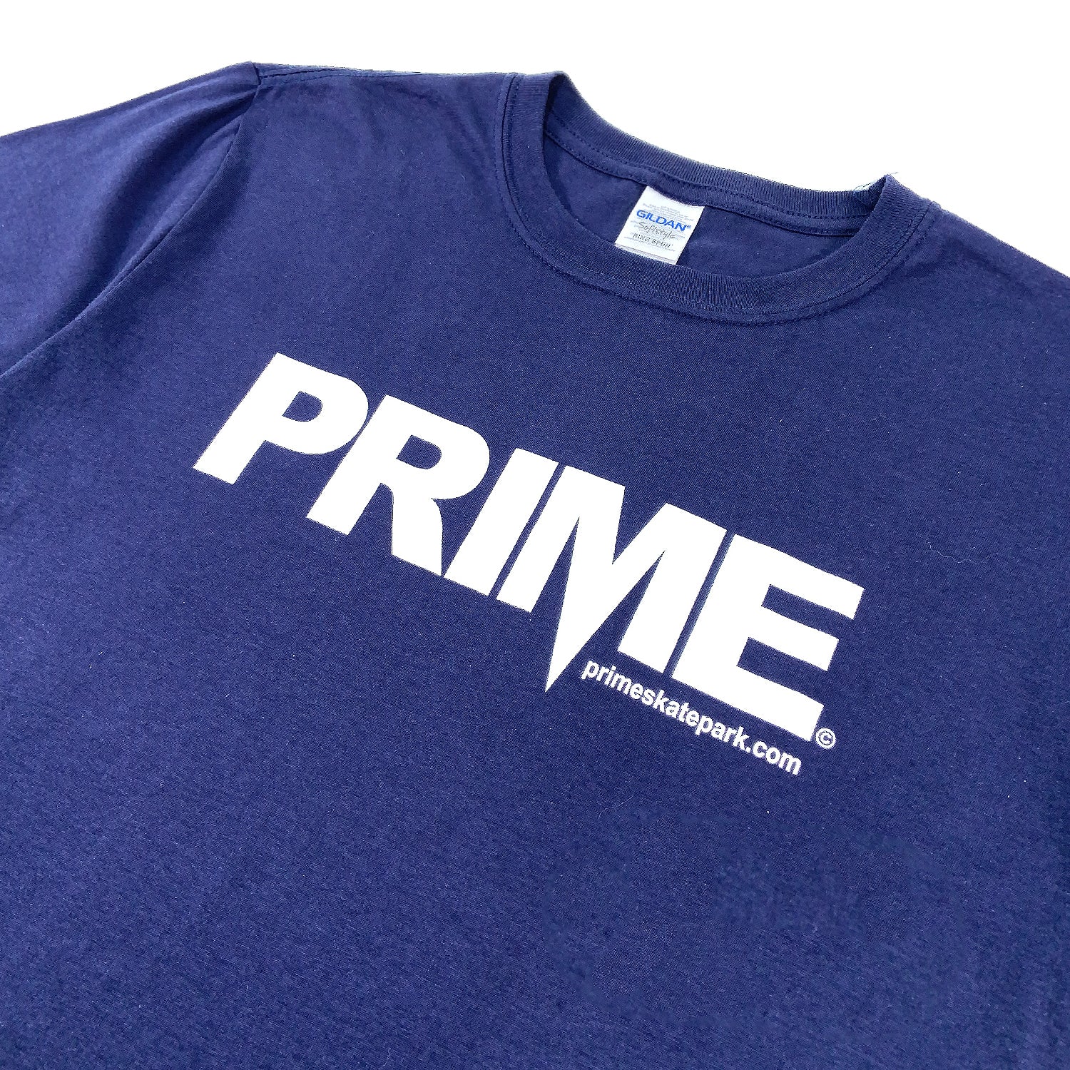 Prime Delux OG Logo T Shirt - Navy / White - Prime Delux Store