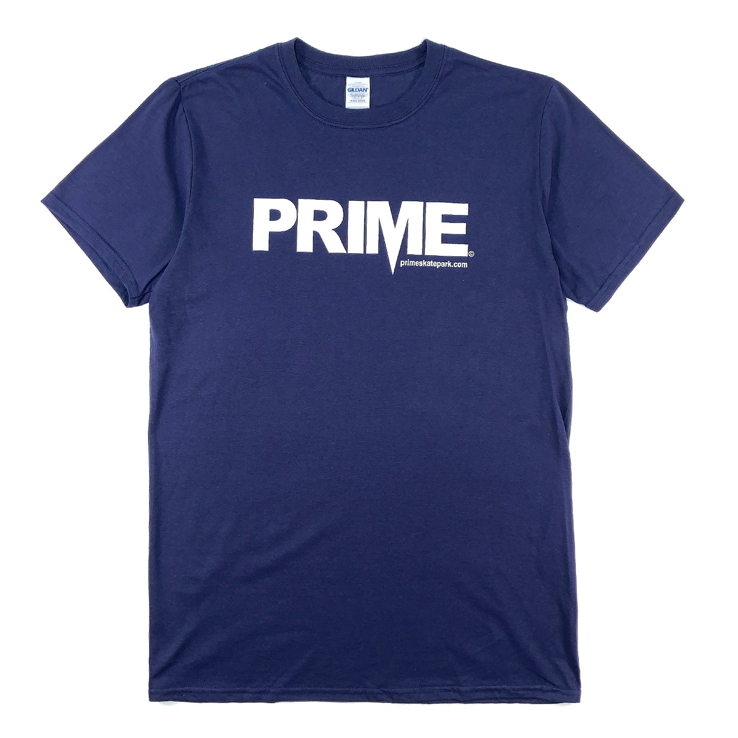 Prime Delux OG Logo T Shirt - Navy / White - Prime Delux Store