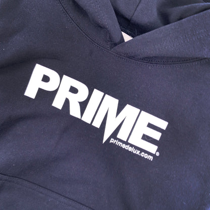 PRIME DELUX YOUTHS OG PREMIUM HOODED SWEAT - NEW FRENCH NAVY / WHITE - Prime Delux Store