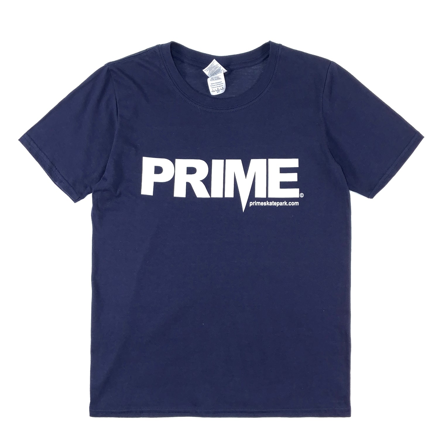 Prime Delux OG Logo Kids T Shirt - Navy / White - Prime Delux Store