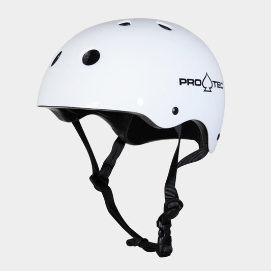 Pro-Tec Helmet Classic Certified - Gloss White - Prime Delux Store