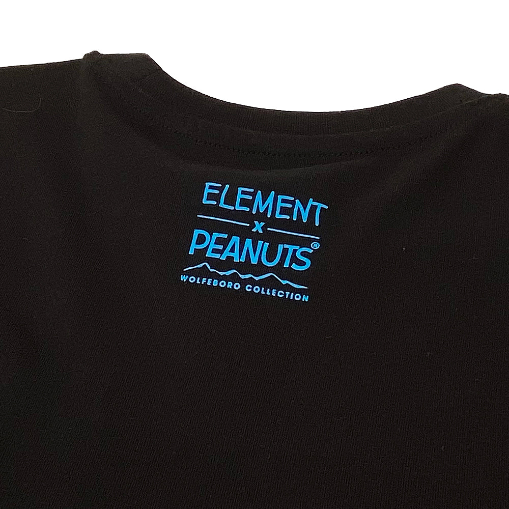 Peanuts Element Earth SS T-Shirt - Flint Black - Prime Delux Store