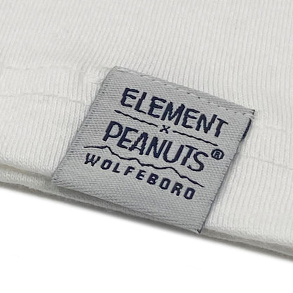 Peanuts Element Wind SS T-Shirt - Off White - Prime Delux Store
