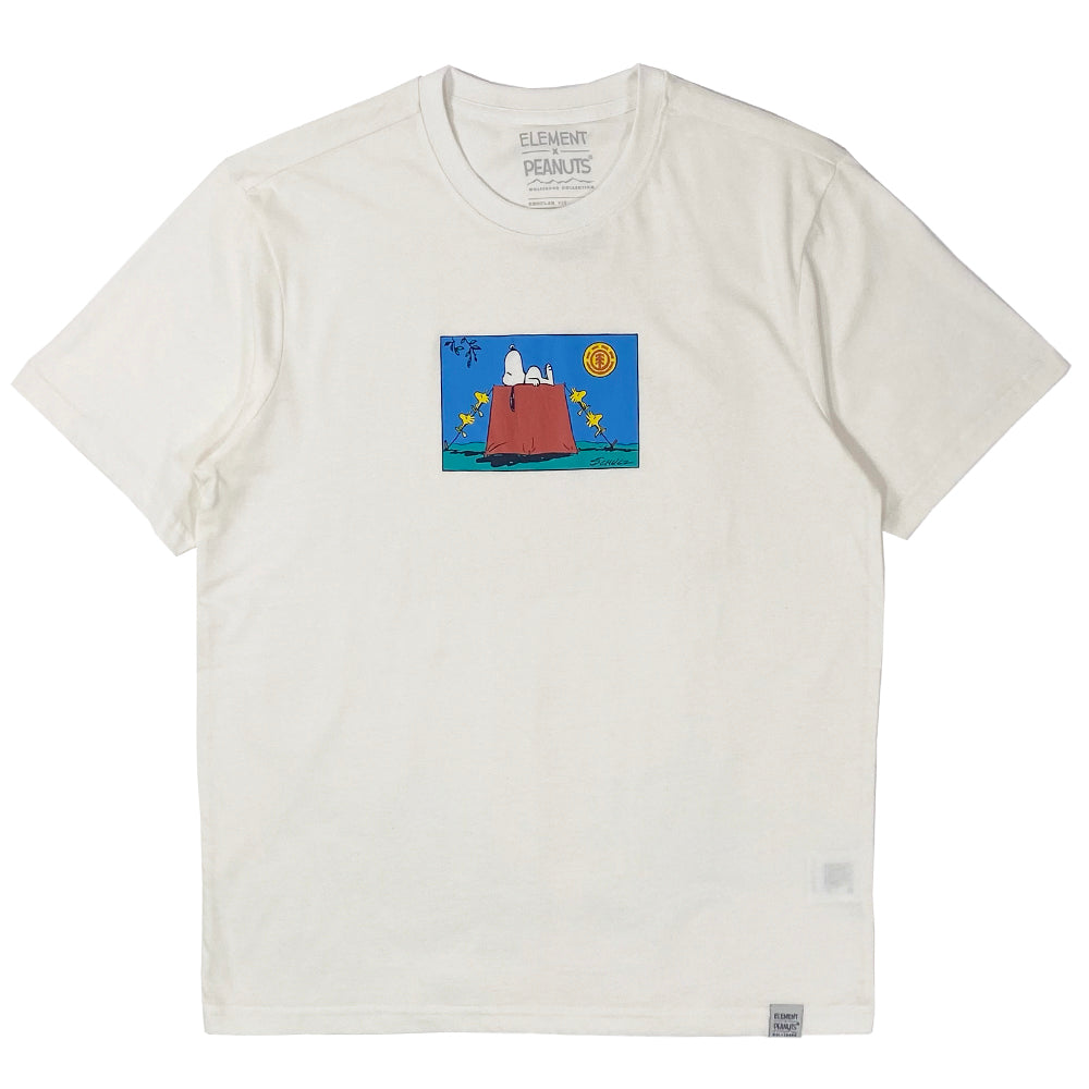 Peanuts Element ZZZ SS T-Shirt - Off White - Prime Delux Store