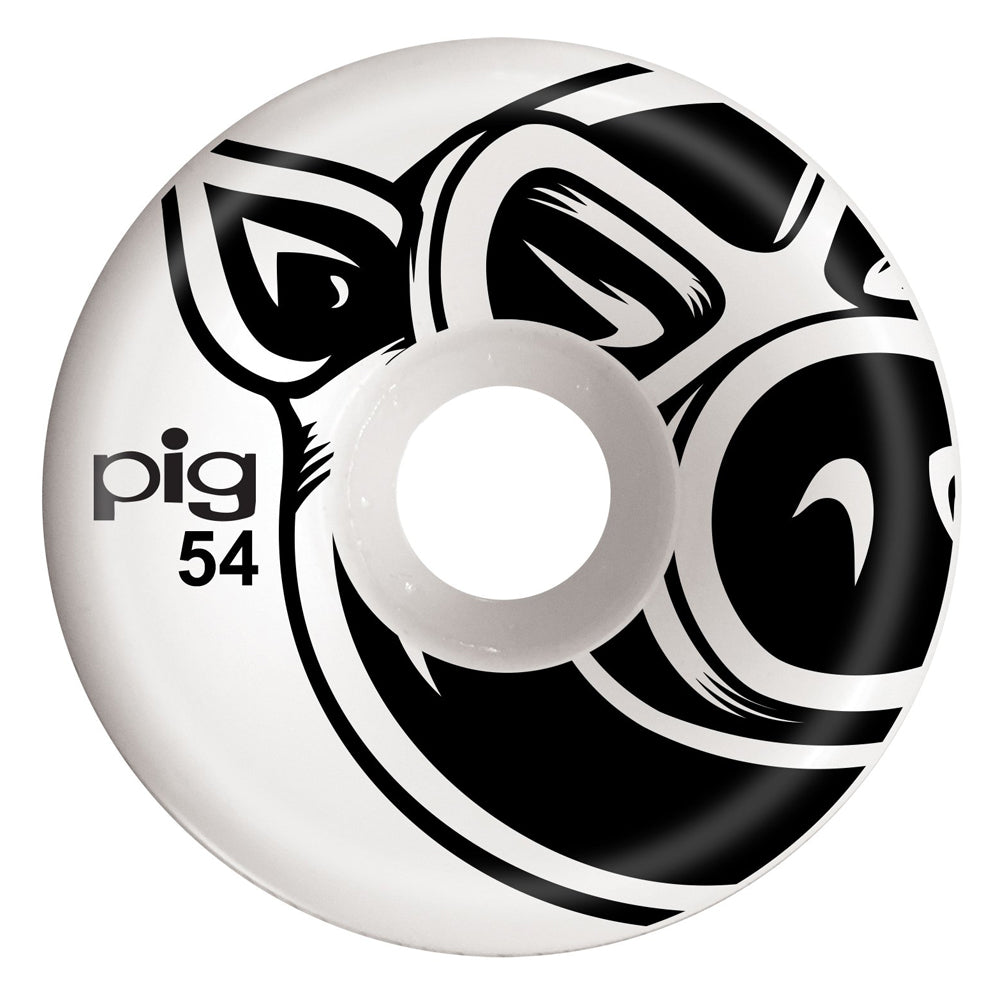 Pig 3D Conical Wheels Natural 54mm - Prime Delux Store