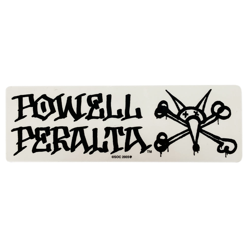 Powell Peralta Valo Rat Sticker - Black / Clear - Prime Delux Store