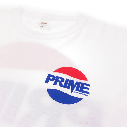 Prime Delux Prepsi Logo Long Sleeve T Shirt - White - Prime Delux Store