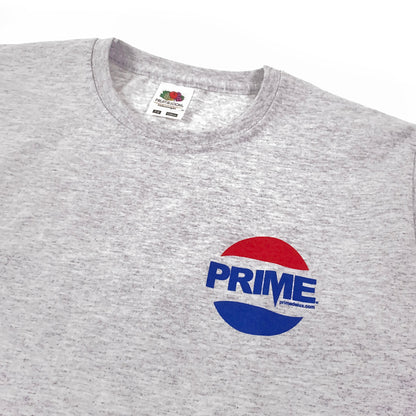 Prime Delux Prepsi Logo Kids Long Sleeve T Shirt - Heather Grey - Prime Delux Store