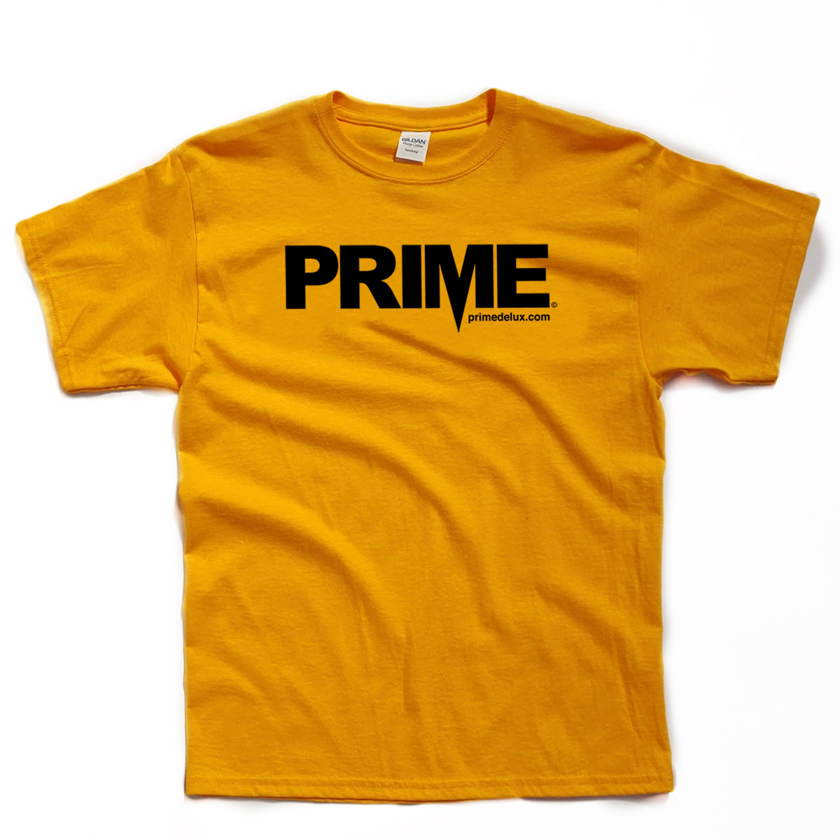 Prime Delux OG Logo Kids T Shirt - Taxi Yellow / Black - Prime Delux Store