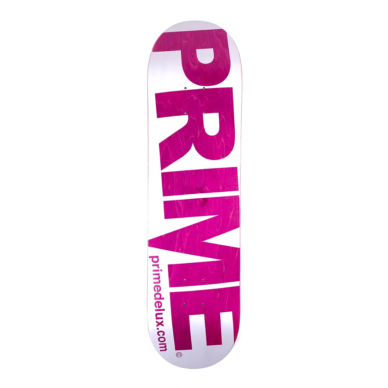 Prime Delux - 8.25" - O.G Invert Deck - White / Pink - Prime Delux Store