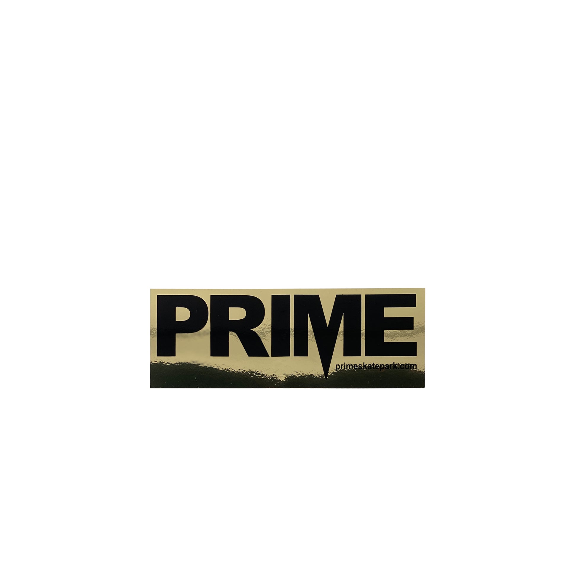 Prime Delux OG SP Sticker M - Black / Foil Gold - Prime Delux Store