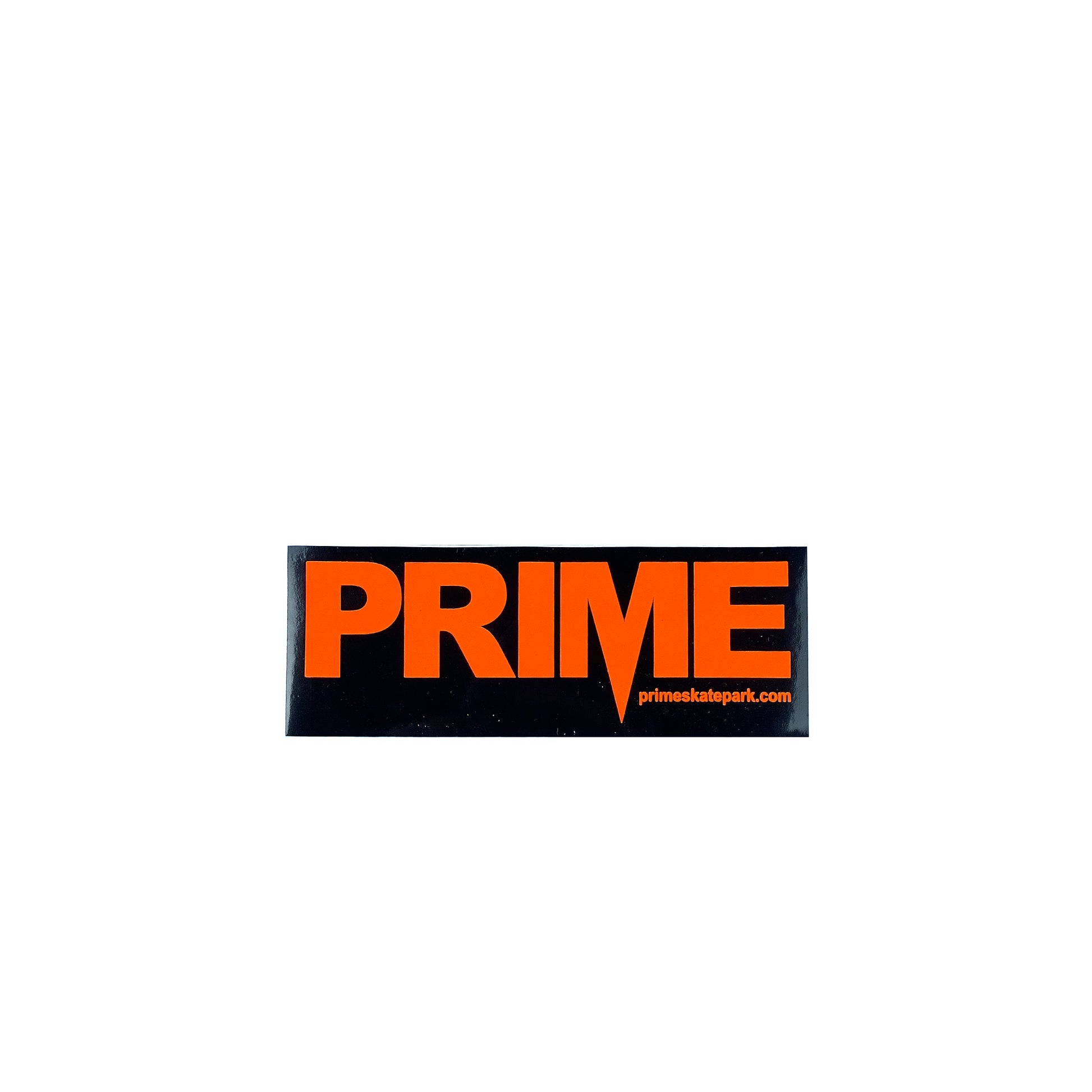 Prime Delux OG SP Sticker M - Black / Neon Orange - Prime Delux Store