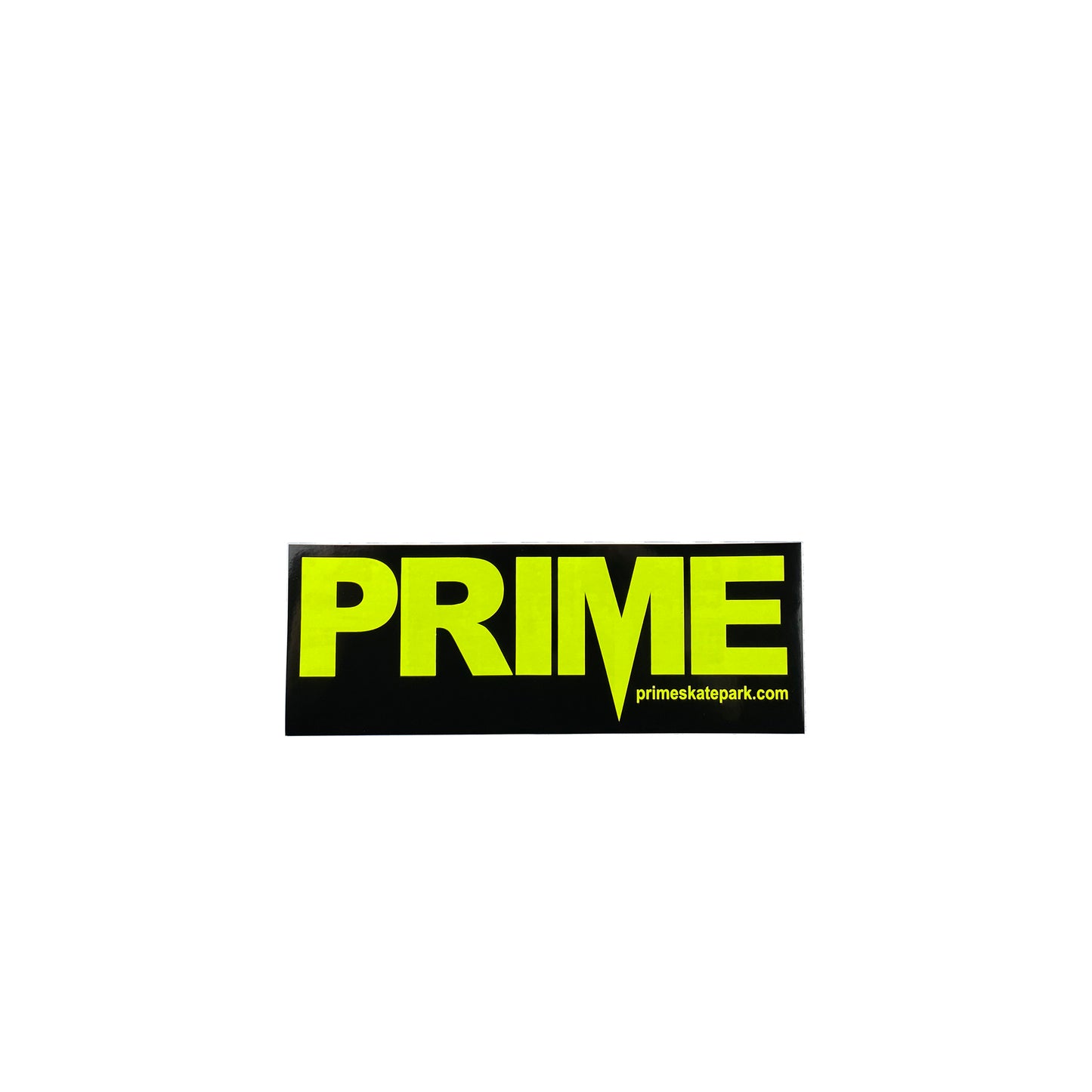 Prime Delux OG SP Sticker M - Black / Neon Yellow - Prime Delux Store