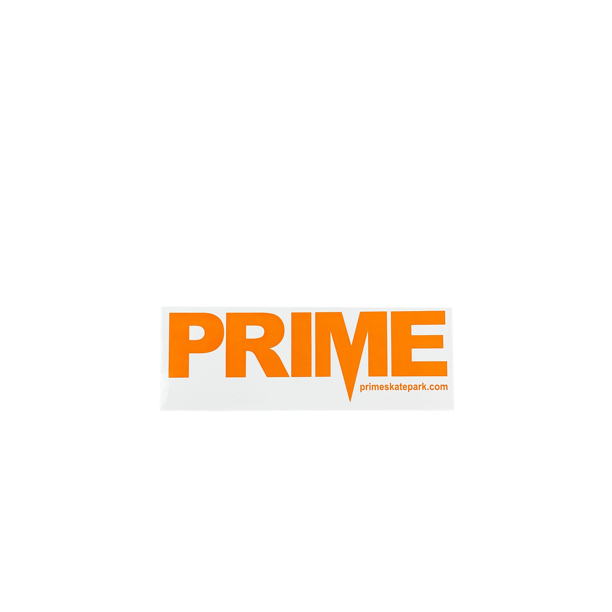 Prime Delux OG SP Sticker M - Orange / White - Prime Delux Store