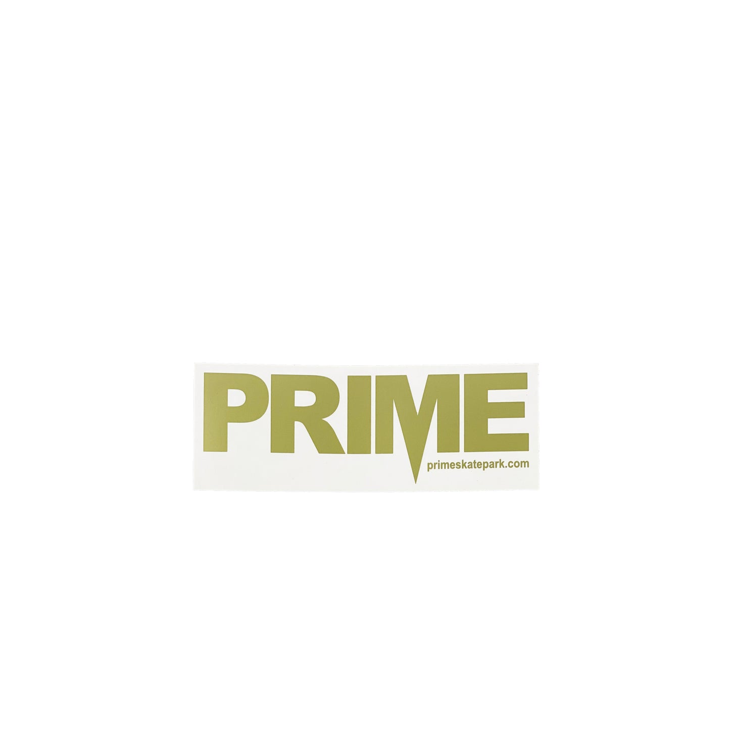 Prime Delux OG SP Sticker M - Clear / Gold - Prime Delux Store