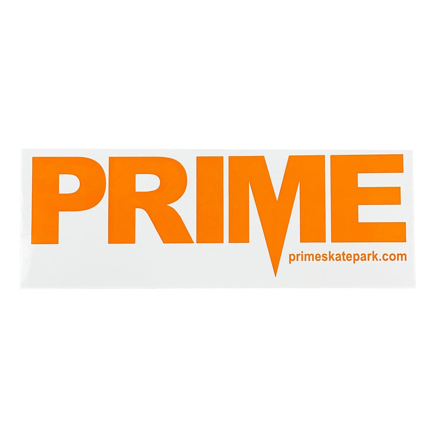 Prime Delux OG SP Sticker XXL - Orange / White - Prime Delux Store