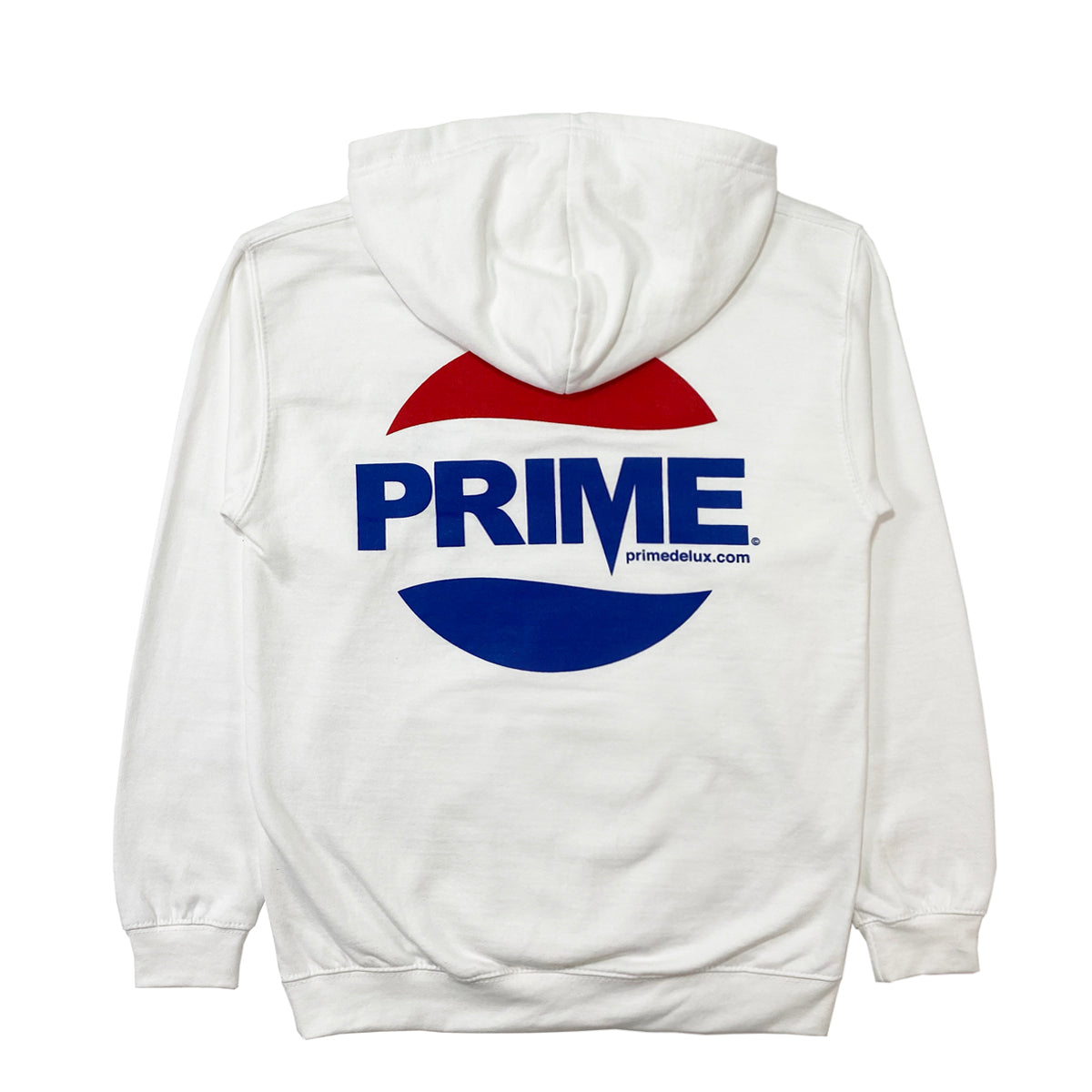 Prime Delux Prepsi Logo Kids Hooded Sweat - White - Prime Delux Store
