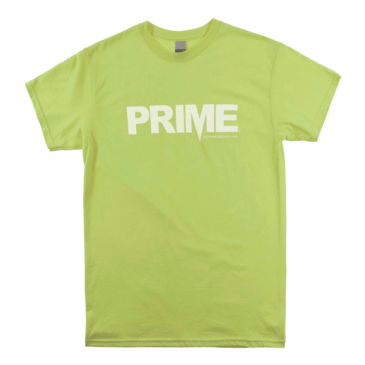 Prime Delux OG Logo T Shirt - Pistachio Green / Burnout - Prime Delux Store