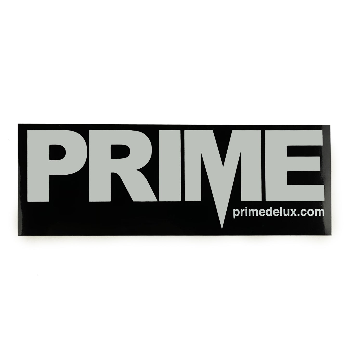 Prime Delux OG Sticker XXL - White / Black - Prime Delux Store