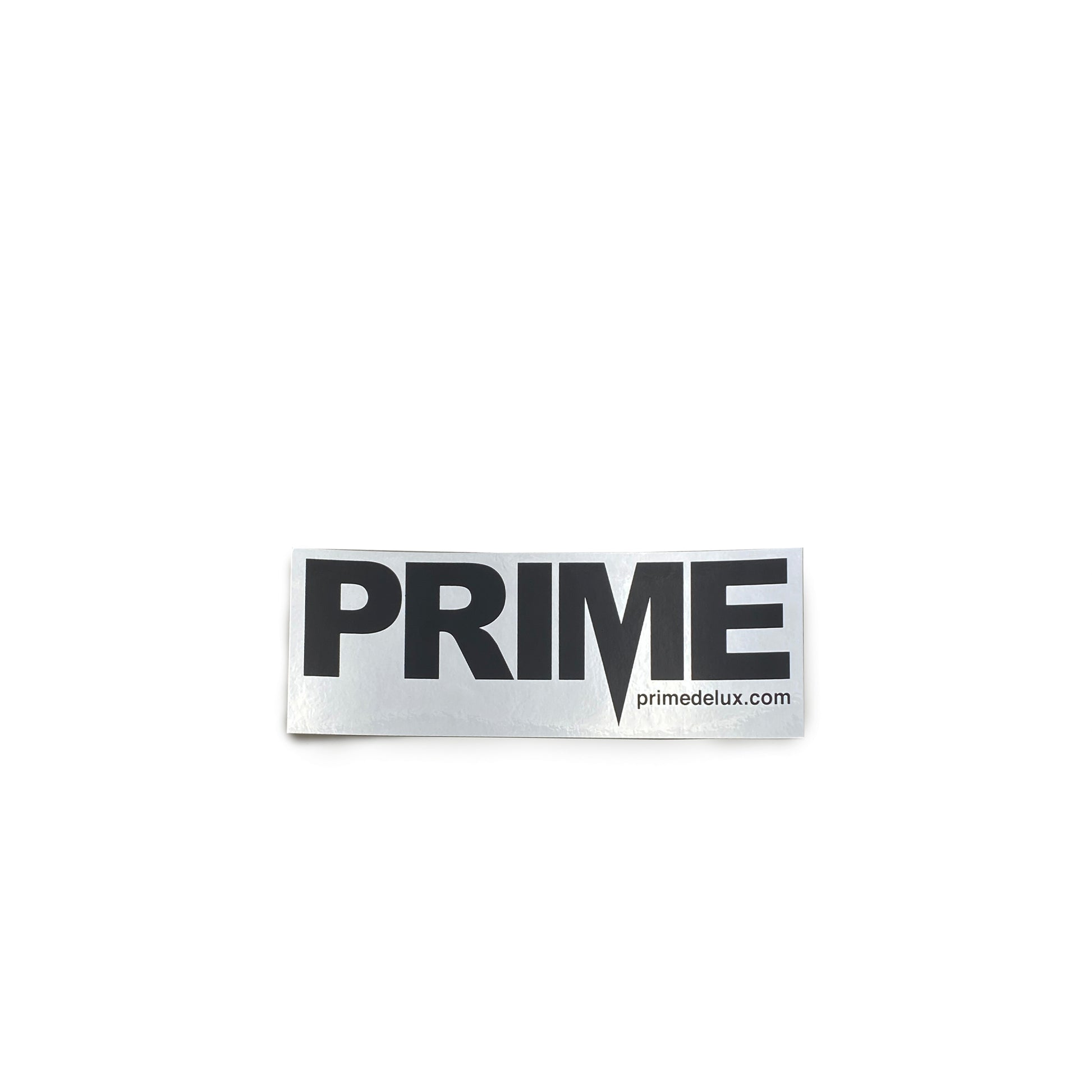 Prime Delux OG Sticker M - Black / Foil Silver - Prime Delux Store