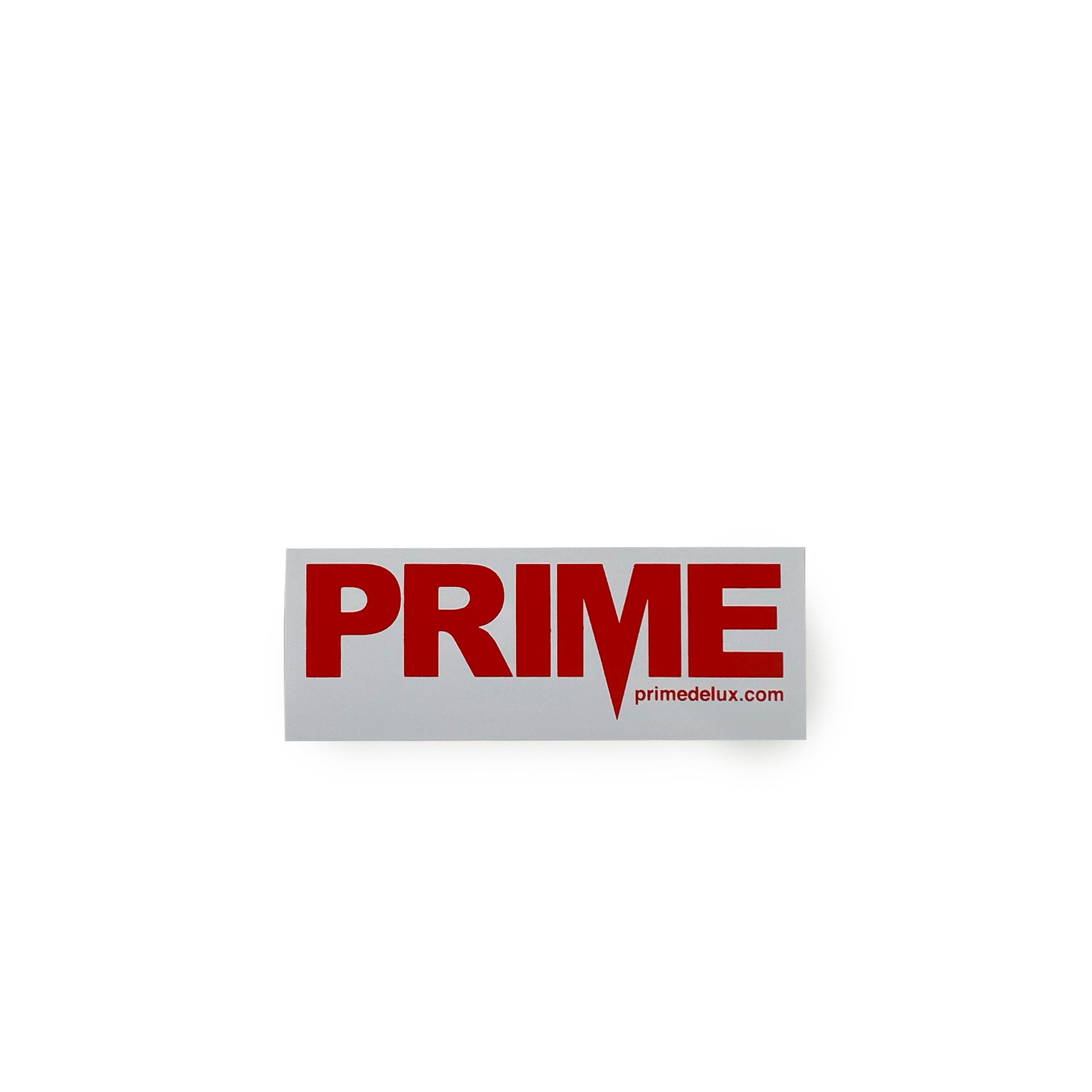 Prime Delux OG Sticker M - Red / White - Prime Delux Store