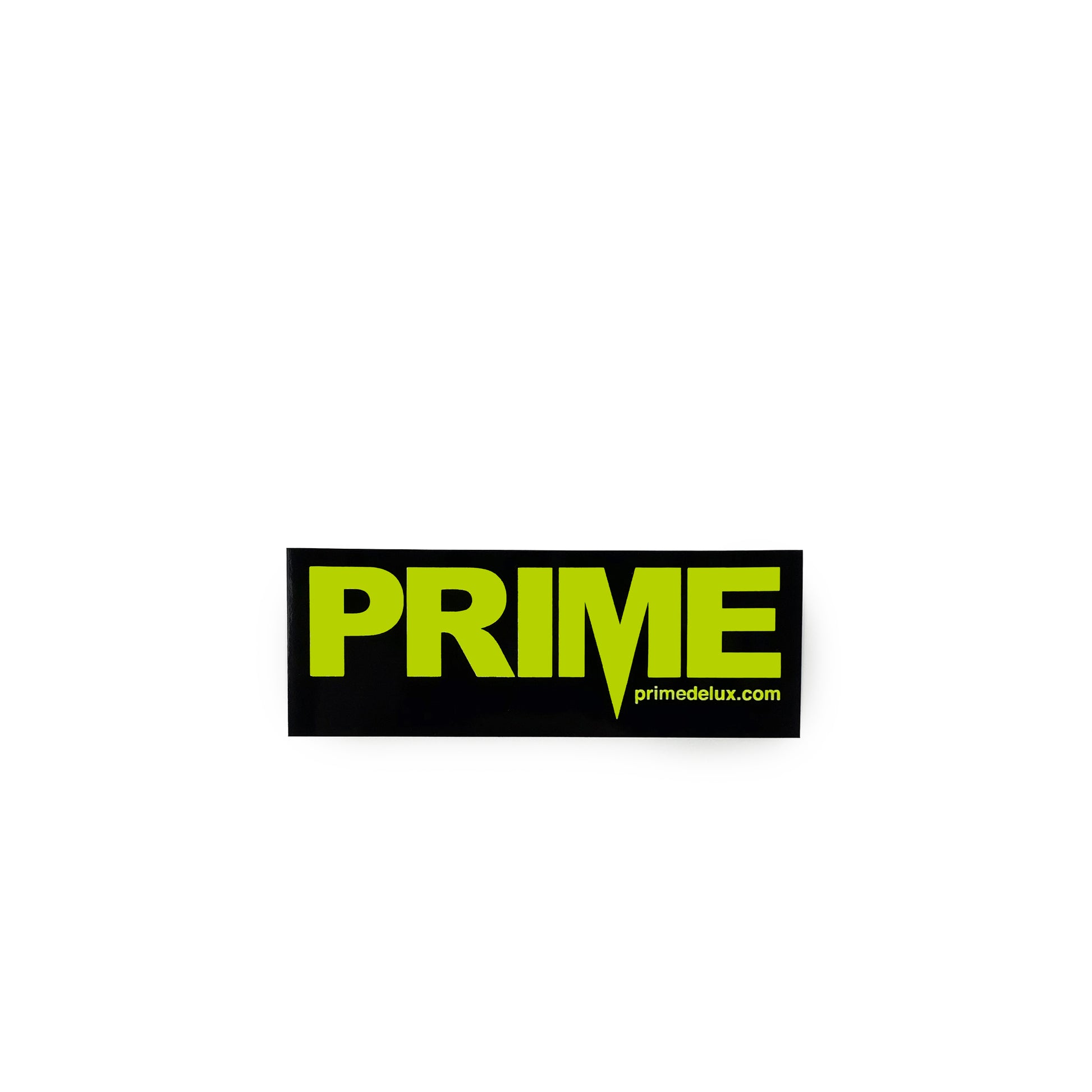 Prime Delux OG Sticker M - Neon Yellow / Black - Prime Delux Store