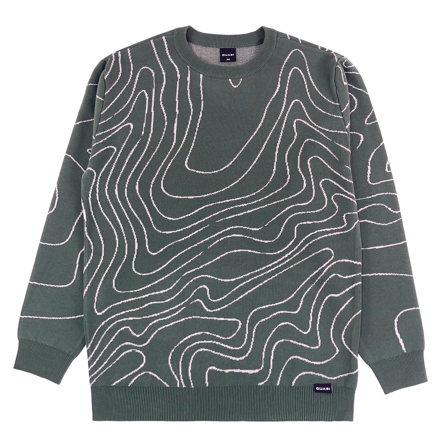 Quasi Topo Sweater - Forest - Prime Delux Store