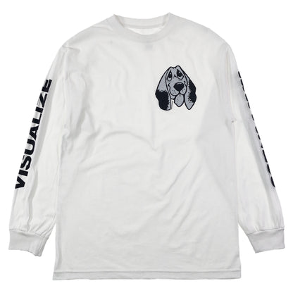 Quasi Happiness Long Sleeve T Shirt - White - Prime Delux Store