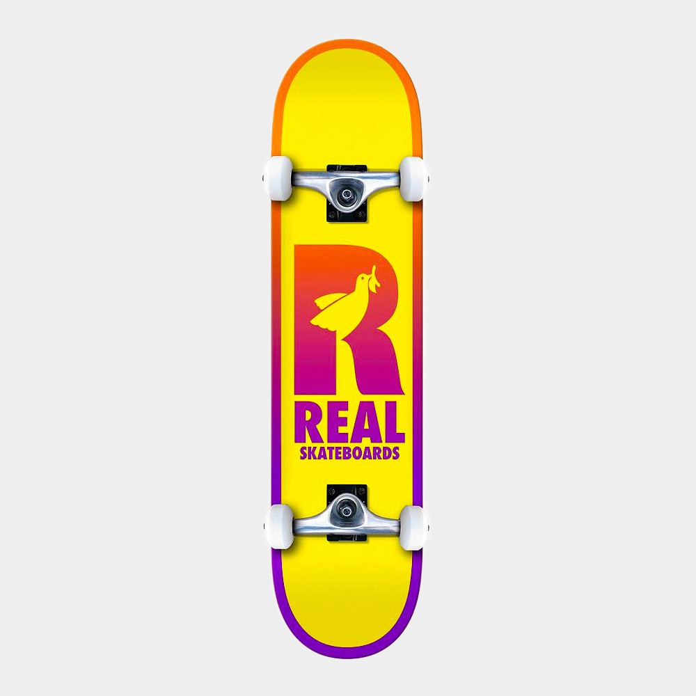 Real Skateboards 7.75" Mid Be Free Complete Skateboard - Multi - Prime Delux Store
