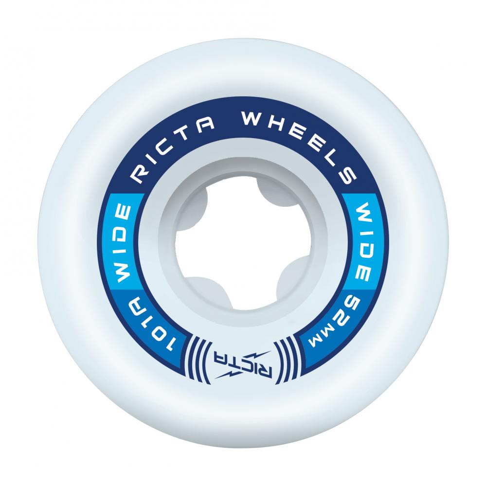 Ricta Wheels Rapido Wide 101a White 52mm - Prime Delux Store